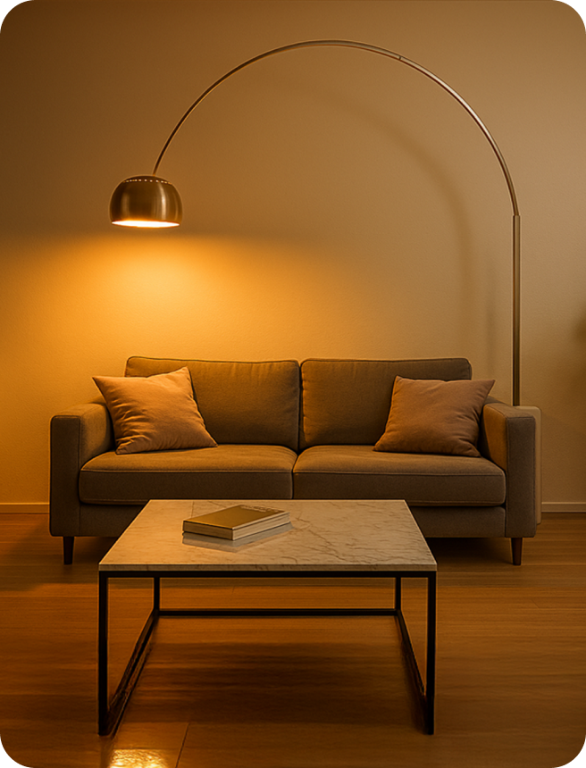 Come trasformare gli spazi di casa con la luce